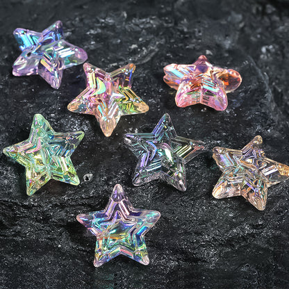 Faceted Section Round Acrylic Beads 12mm 14mm 25mm UV Finish 100pcs 7