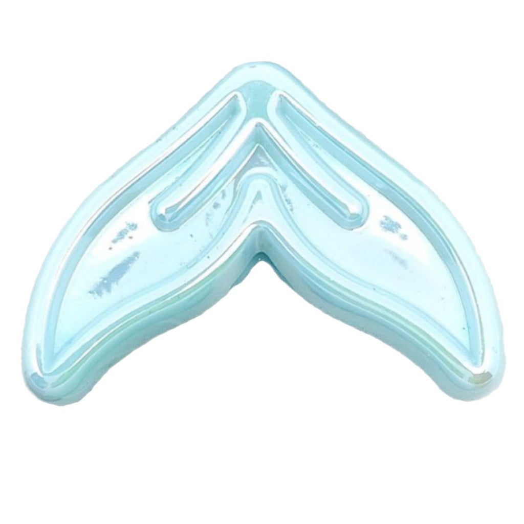 Glow Mermaid Tail Acrylic Beads 29x20x9mm Glow In The Dark 50pcs 5