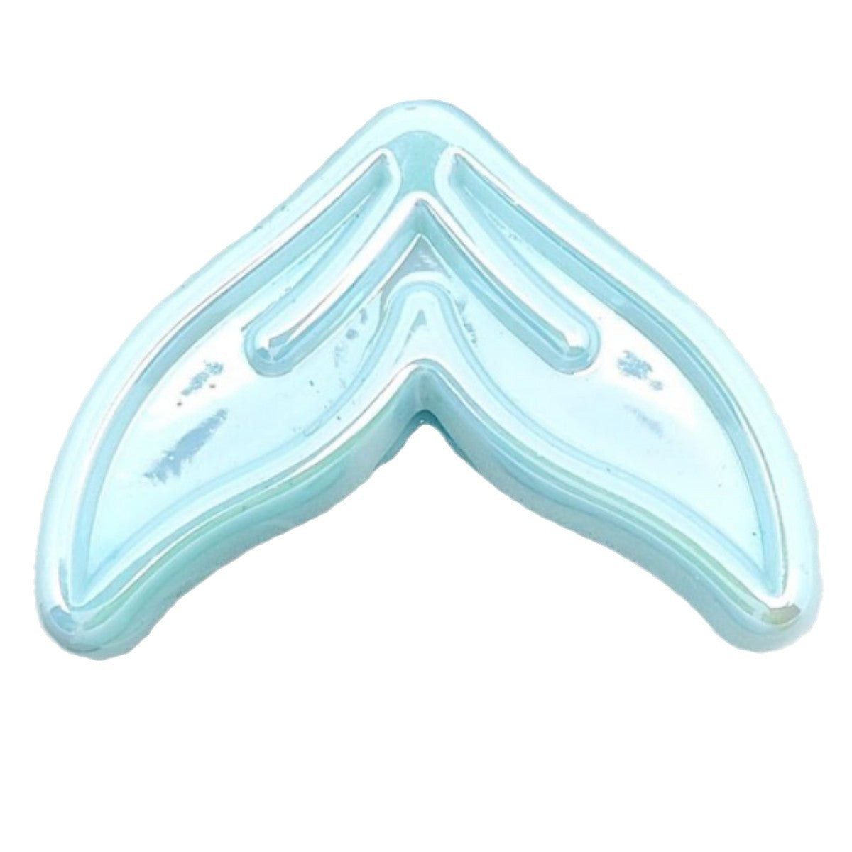 Glow Mermaid Tail Acrylic Beads 29x20x9mm Glow In The Dark 50pcs 5