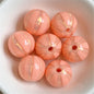 Shimmer Striped Acrylic Beads 16mm Colorful Glossy 100pcs 10