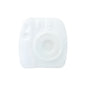 Silicone Focal Beads Camera Solid Color Embossed 20pcs 12