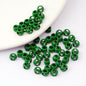Cube Metal Beads 5mm Baking Painted Zinc Alloy 50pcs 5