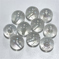 Glow In The Dark Round Acrylic Beads 16mm Transparent Confetti 100pcs 7