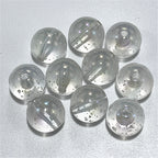 Glow In The Dark Round Acrylic Beads 16mm Transparent Confetti 100pcs 7
