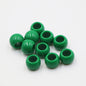 Macaron Acrylic Beads 18mm Large Hole Glossy Mixed Colors 30pcs 10