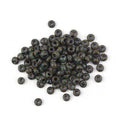 Czech Glass Seed Beads 3mm Olive Green Blue Speckled Polished 380pcs 4
