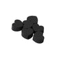 Heart Clay Beads 9mm Multicolor Polymer 100pcs 10