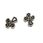 Cross Metal Beads 10x12mm Antique Silver Tone Zinc Alloy 100pcs 4