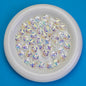 Transparent Plating Bear Paw Acrylic Beads 16mm Iridescent 20pcs 7