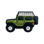 Silicone Focal Beads Car Side Profile Front View 10pcs 8