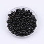 Ceramic Electroplated Seed Glass Beads 4mm Glossy Mixed Colors 460pcs 6