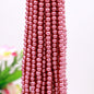 Pearl Glass Beads 8mm Imitation Lustrous Pastel Mixed 1000pcs 12