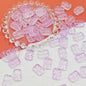 Czech Glass Beads Flower Double-Sided 13x18mm Pastel Jewel Colors 25pcs 15