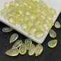 Czech Glass Beads Teardrop 8mm 14mm Glossy Purple Pink Iridescent 100pcs 25