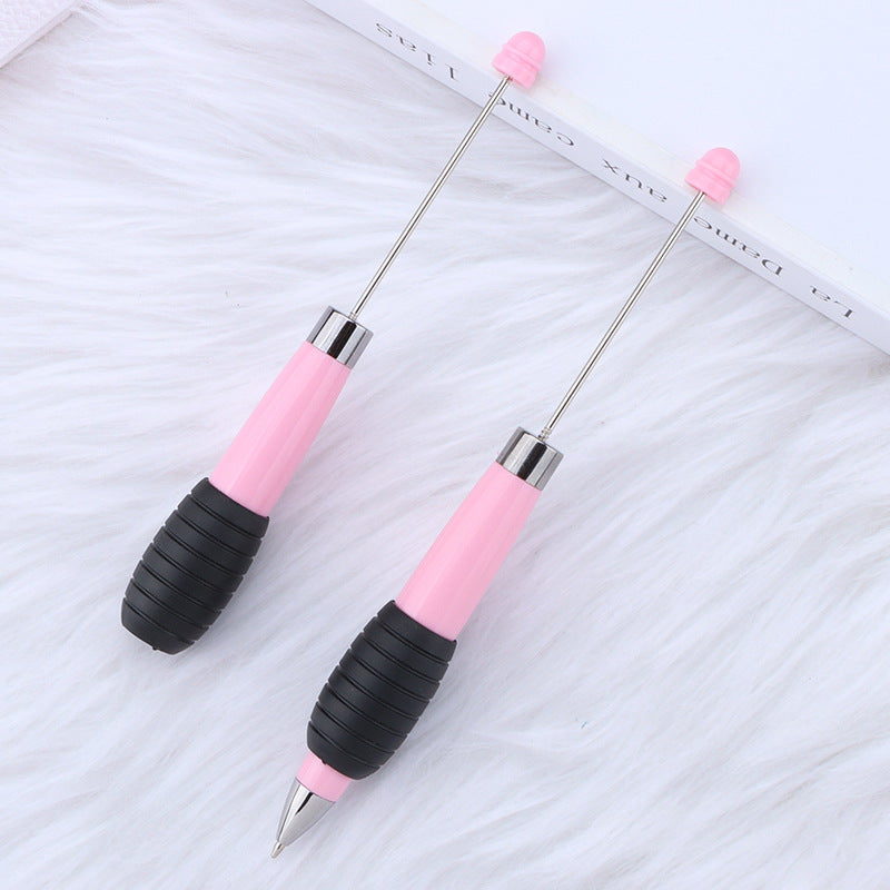 Beadable Telescopic Pen Colorful Ergonomic Rotary Ballpoint 1.0mm 18