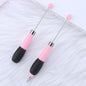 Beadable Telescopic Pen Colorful Ergonomic Rotary Ballpoint 1.0mm 18