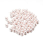 Pearl Glass Beads 8mm Imitation Smooth Glossy Mixed Colors 100pcs 27