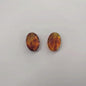 Transparent Acrylic Beads Imitation Amber Mixed Shapes 100pcs 11