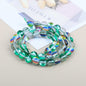 Mermaid Round Glass Beads 6mm Matte Pastel Jewel Tones 40pcs 22