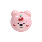 Cartoon Character Bear Head Acrylic Beads 17mm Colorful 10pcs 21