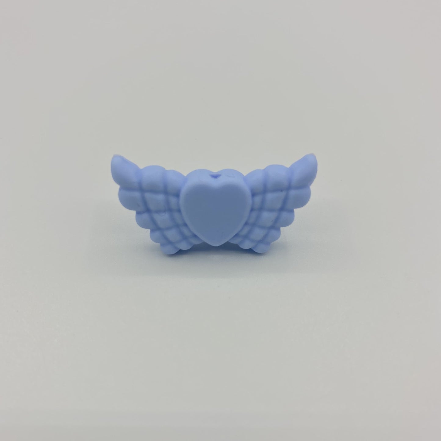 Wing Silicone Beads Multi Colors 20pcs