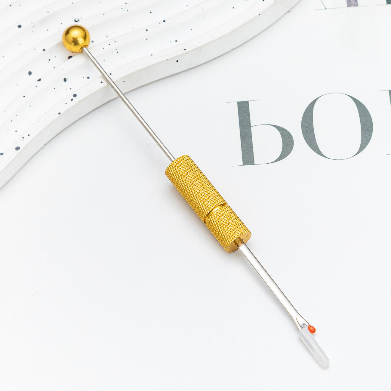 Beadable Seam Ripper Metal Ergonomic Thread Removal Knife 14.2cm 9