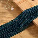 Colored Transparent Seed Glass Beads 2mm 2 Strands 400pcs 11
