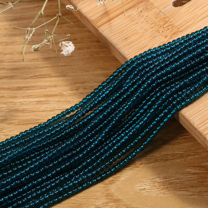 Colored Transparent Seed Glass Beads 2mm 2 Strands 400pcs 11