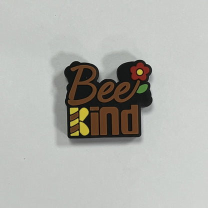 Silicone Focal Beads Animal Bee Glow In The Dark Honeycomb With Text 20pcs 11