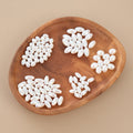 Imitation Pearl Oval Acrylic Beads 8-14mm ABS Plastic 100pcs 3