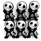 Silicone Focal Beads Monster Jack Skeleton Figure 20pcs