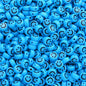Smiling Face Flat Acrylic Beads 7x4mm Colorful Mixed 200pcs 10