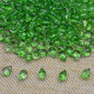 Czech Glass Beads Teardrop 9mm Assorted Translucent Colors 100pcs 13