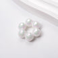 Plating Rhombus Faceted Wreath Acrylic Beads 23mm Glossy Plated 50pcs 4