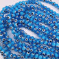 Millefiori Evil Eye Round Lampwork Glass Beads 6mm 124pcs 19