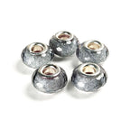 Faceted Glitter Resin Spacer Beads 14mm Mixed Colors 50pcs 5