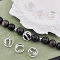 Shooting Star Metal Bead Frames 12mm Hollow Zinc Alloy 20pcs 2