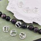 Shooting Star Metal Bead Frames 12mm Hollow Zinc Alloy 20pcs 2