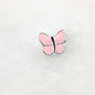 Butterfly Enamel CCB Plastic Acrylic Beads 11mm 50pcs 7