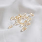 Transparent Czech Glass Petal Beads 6x8mm Soft Pastel Iridescent 100pcs 9