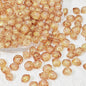 Glass Flying Saucer Spacer Beads 10mm Antique Finish 100pcs 9