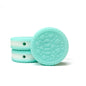 Silicone 3D Focal Beads Macaron Sandwich Cookies Textured Layers 20pcs 5