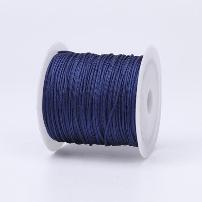 Nylon Thread 0.8mm Diameter 40m Colorful Jewelry Stringing Cord 19