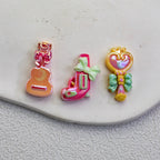 Plating Resin Beads Sailor Moon Series Glossy Magic Motif 20pcs 3
