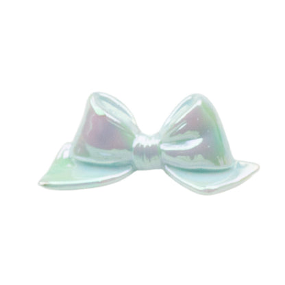Glow Plating Butterfly Acrylic Beads 20x45mm Pearlescent Pastel 10pcs 10