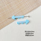 Arrow Metal Beads 29mm and 16mm Multi-Hole Enamel Painted 10pcs 5