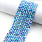 Flat Disc Clay Beads 6mm Colorful Matte Polymer 10strands 44