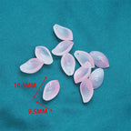 Czech Glass Petal Glass Beads 16mm Frosted Pastel Colors 500pcs 2