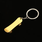 Metal Mini Kick Scooter Keychain Colorful Athletic Charm 4