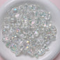 Transparent Candy Acrylic Beads 15x31mm Glossy Pastel 10pcs 3